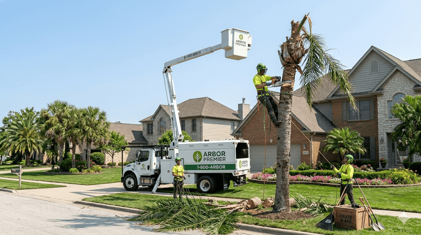 Palm Tree Trimming & Removal